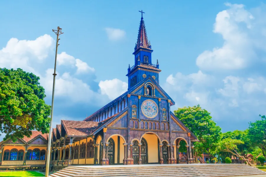 Wooden Church in Kon Tum