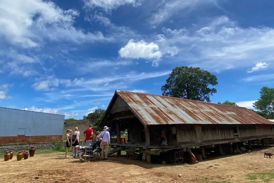 Long house in Lak Lake